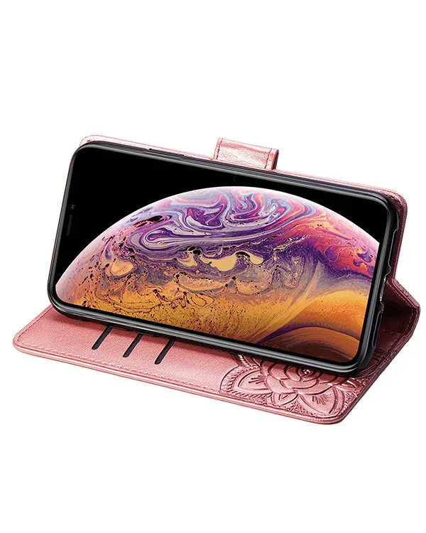 Butterly Muti-Function Wallet Iphone Case