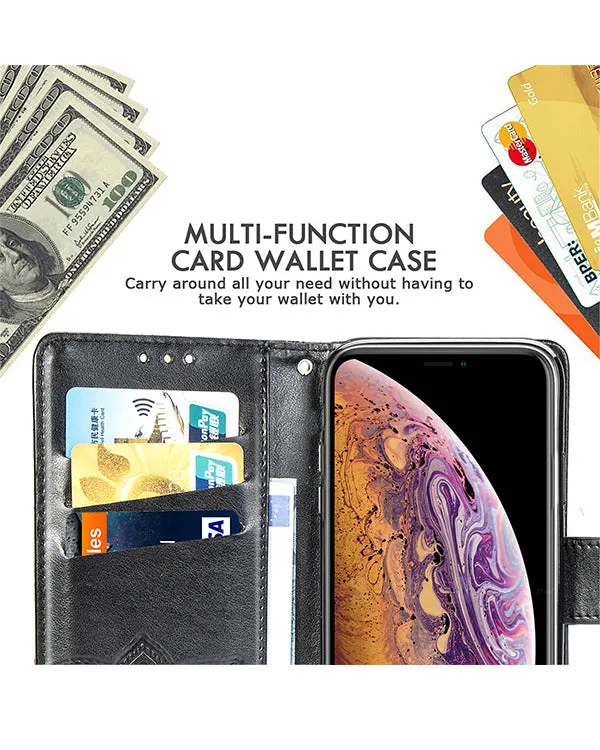 Butterly Muti-Function Wallet Iphone Case