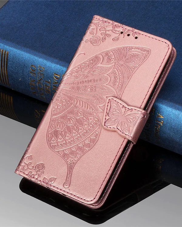 Butterly Muti-Function Wallet Iphone Case
