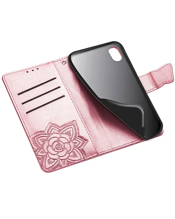 Butterly Muti-Function Wallet Iphone Case
