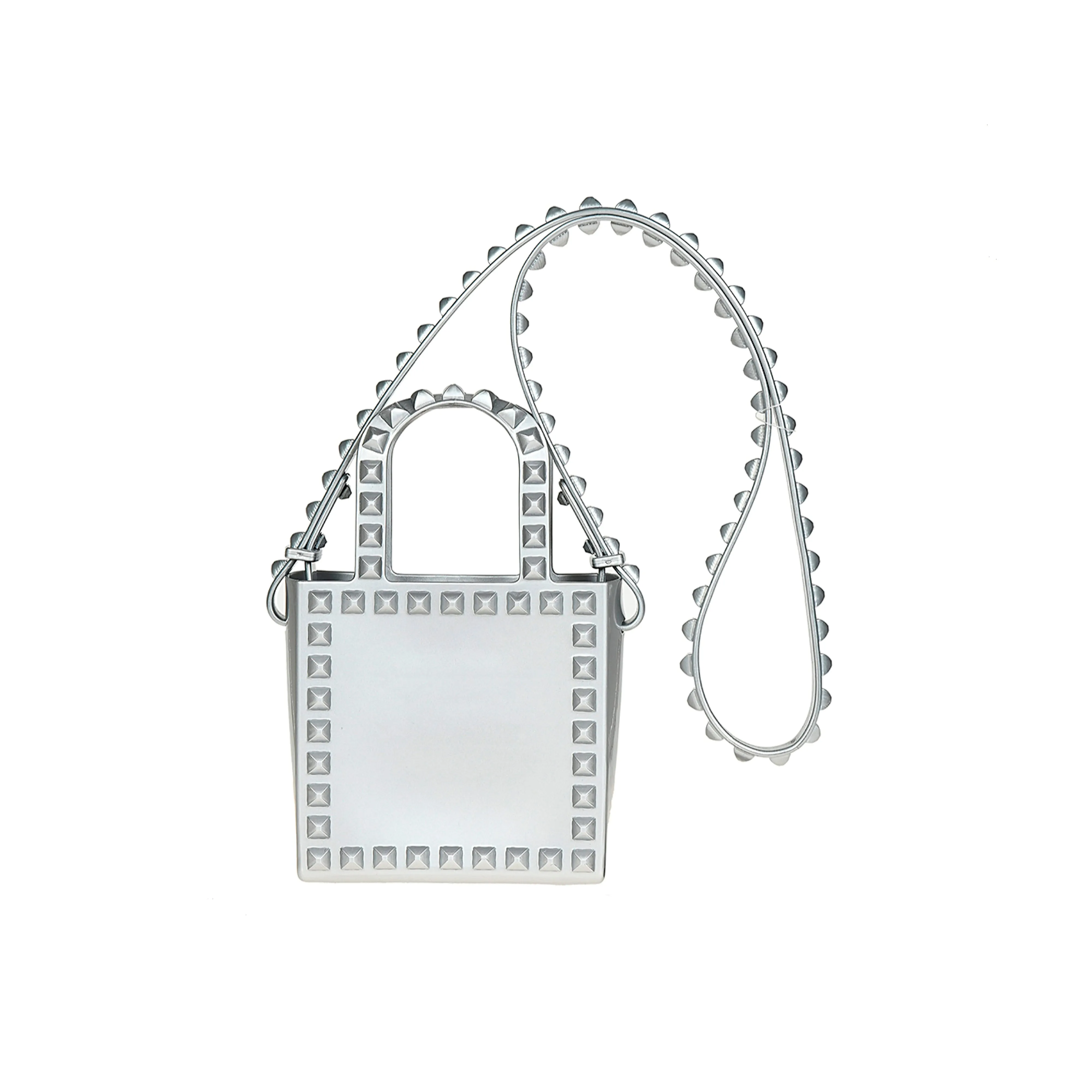 Carmen Sol Alice Mini Shoulder Bag - Metallic Jelly