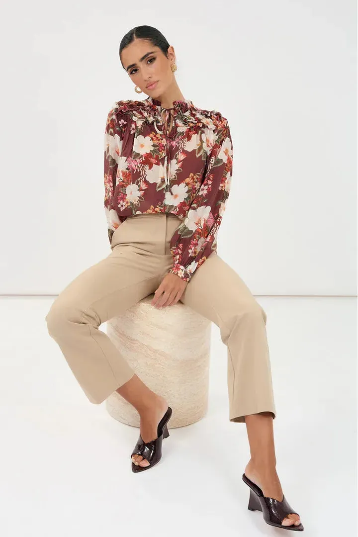Carrie Montilla Print Shirt