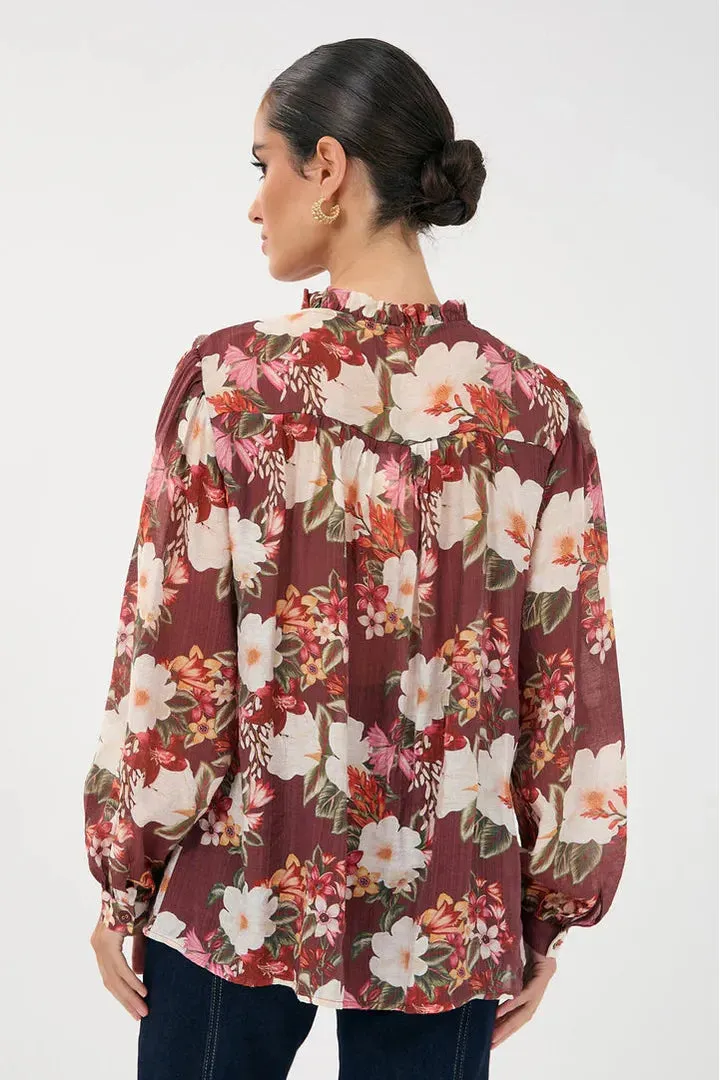 Carrie Montilla Print Shirt