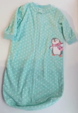 Carters Microfleece Sleep Bag Outfit with Penguin