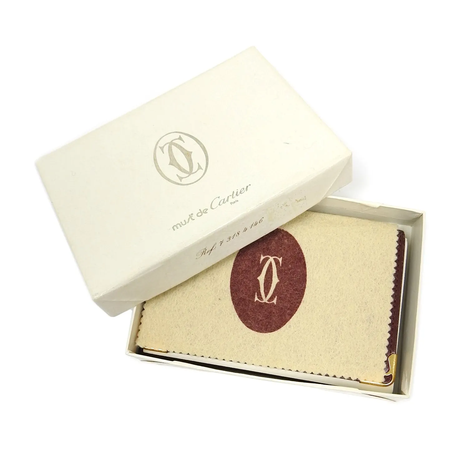Cartier Vintage Must de Cartier Card Holder