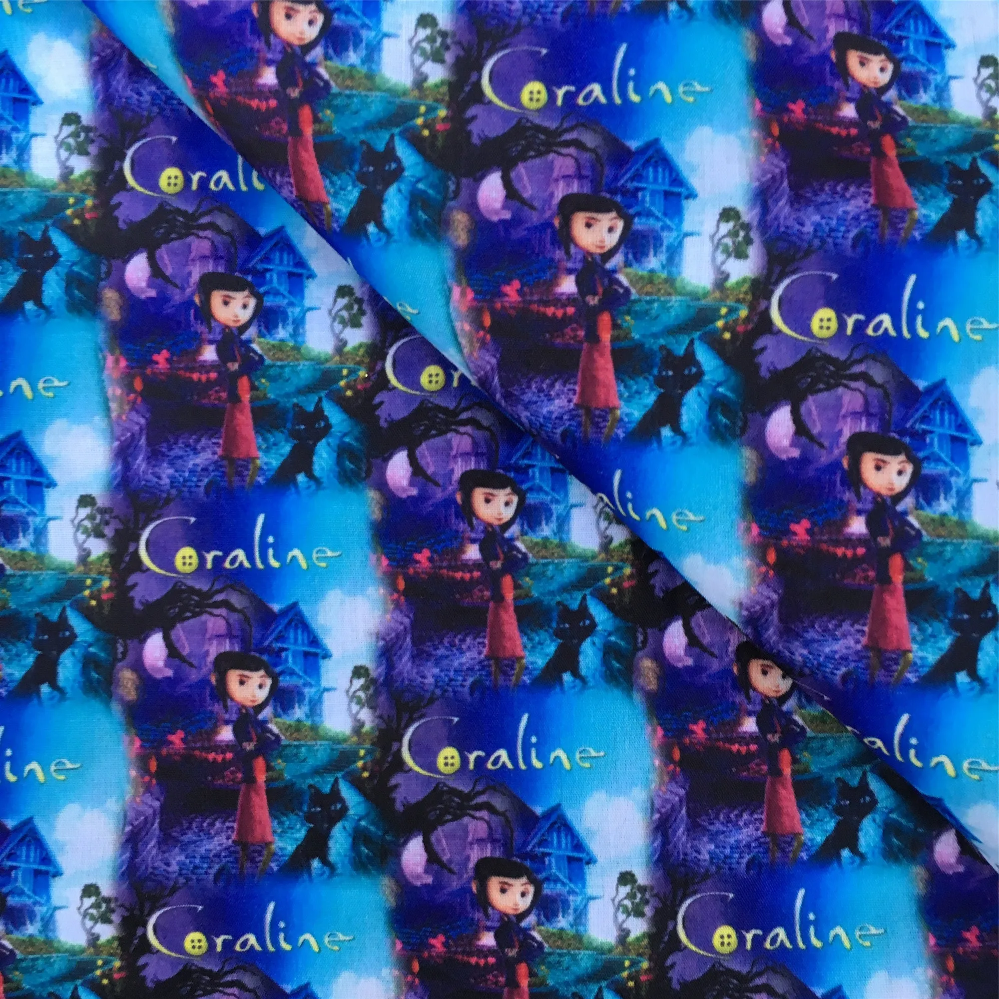 Cartoon Print Fabric