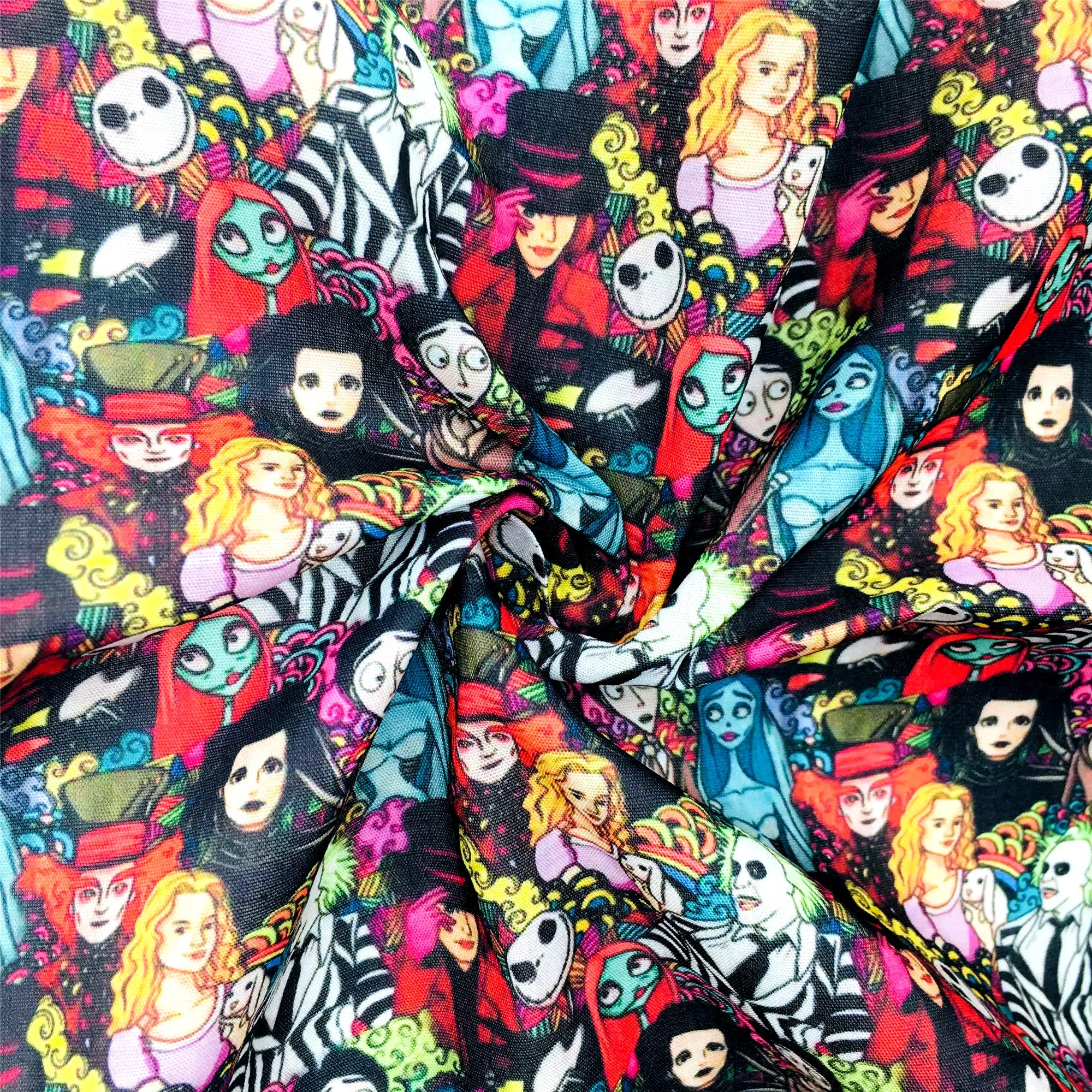Cartoon Print Fabric