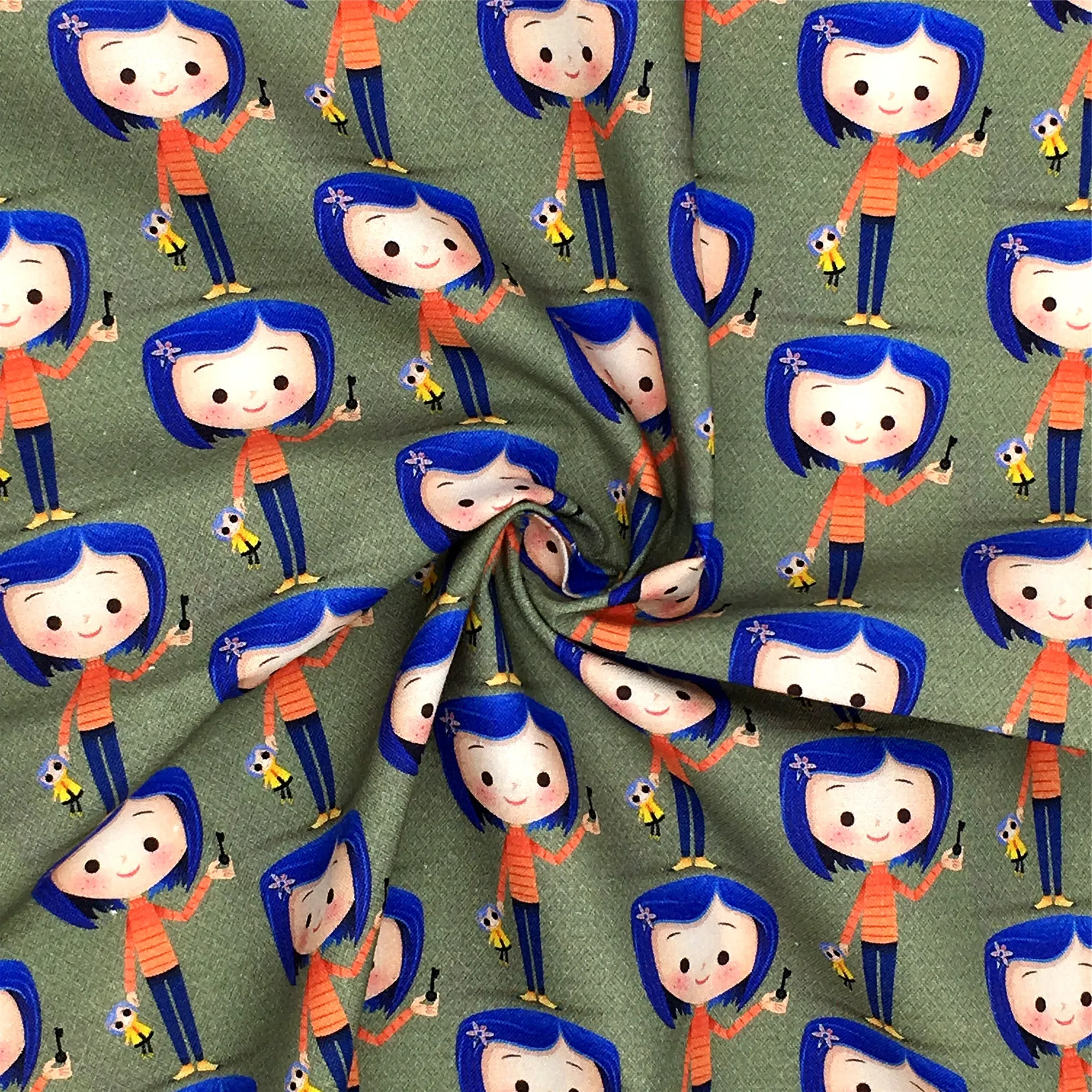 Cartoon Print Fabric