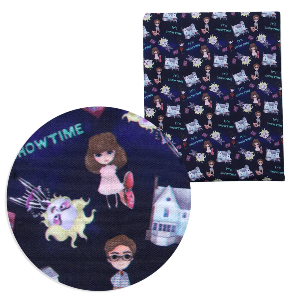 Cartoon Theme Printed Fabric