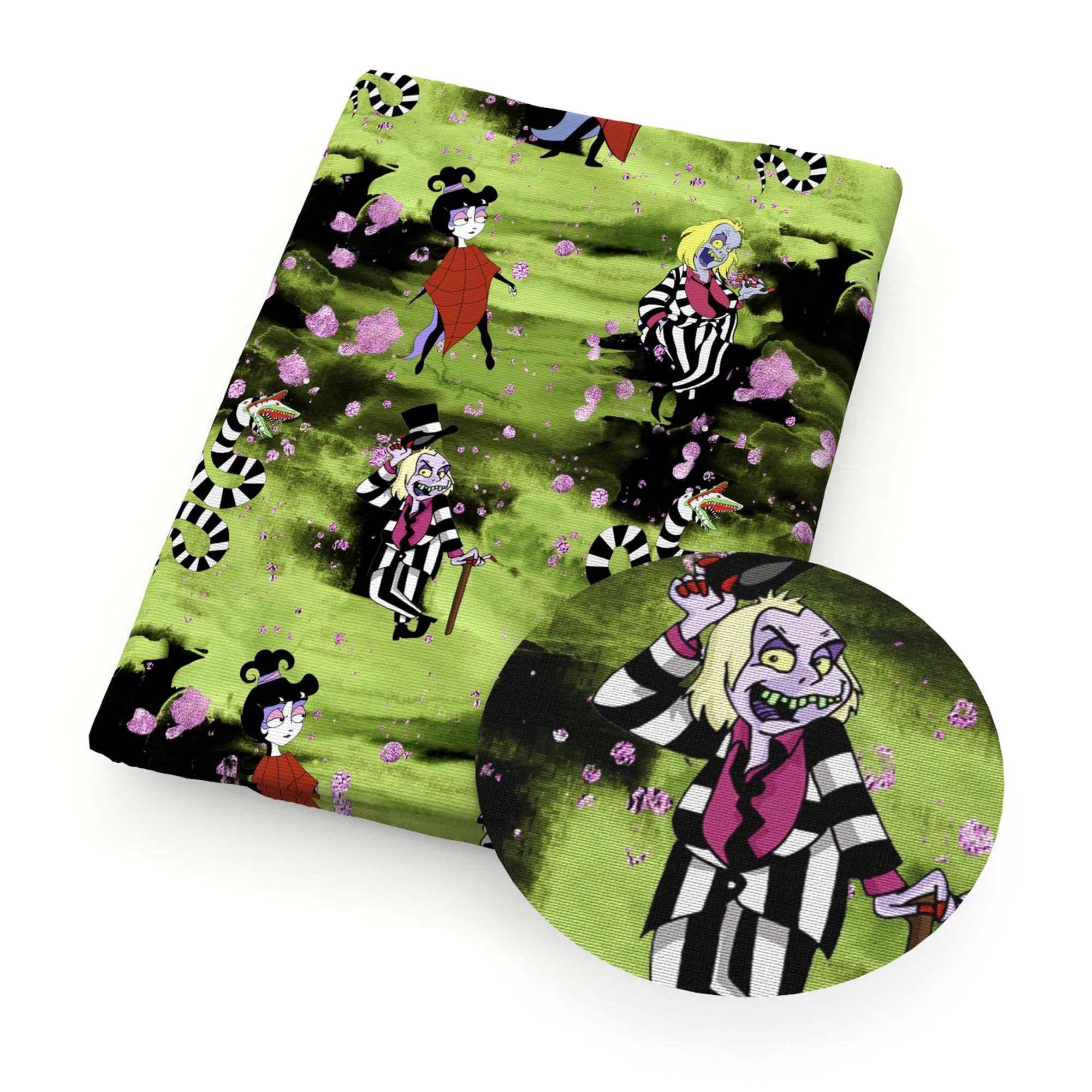 Cartoon Theme Printed Fabric