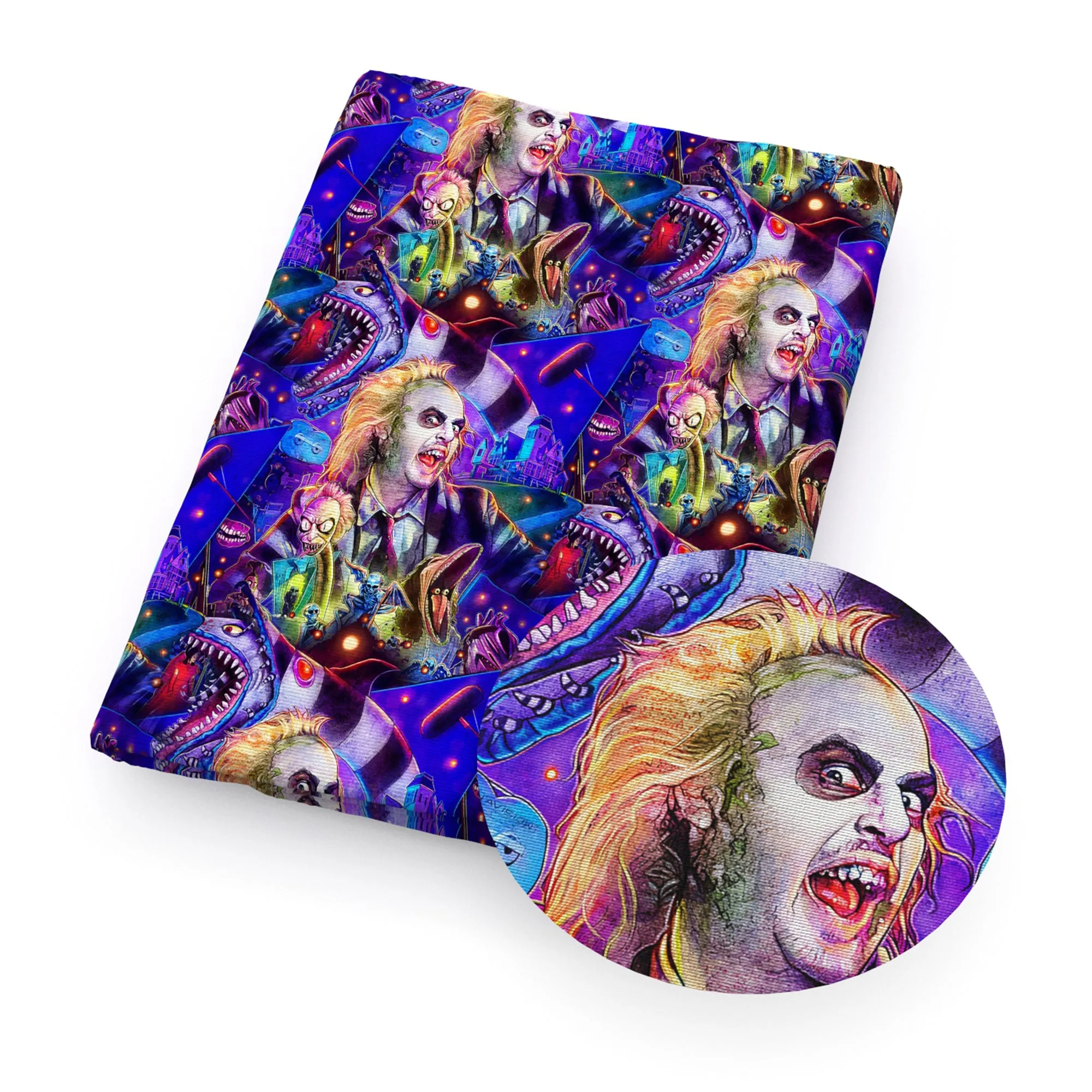 Cartoon Theme Printed Fabric