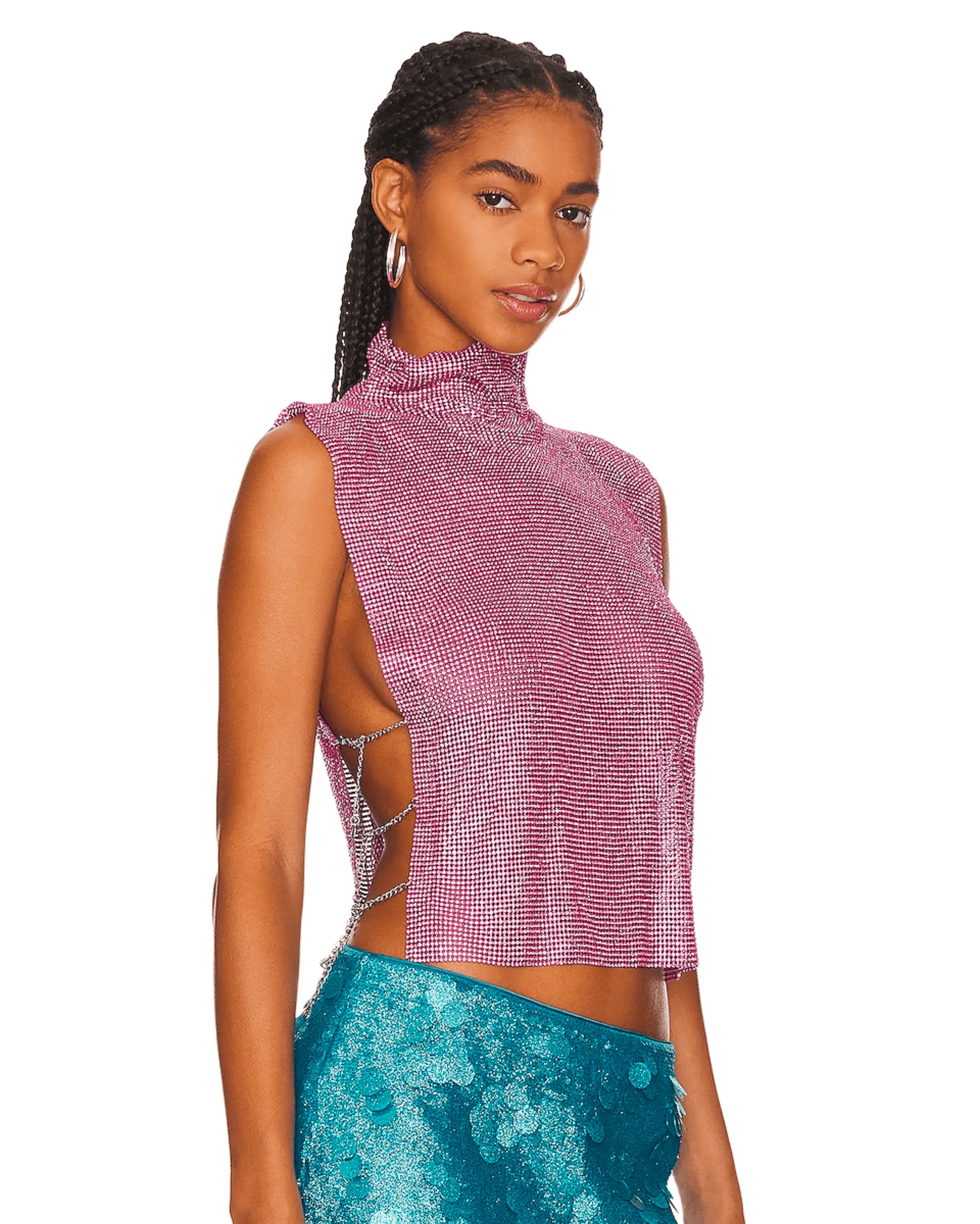 CHAIN MESH TOP