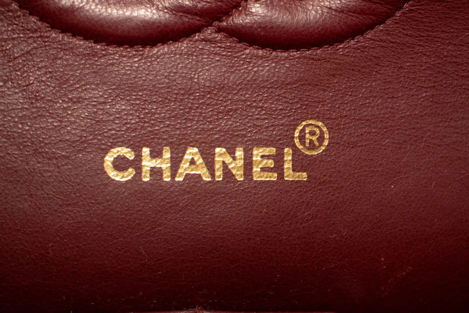 CHANEL Classic Double Flap 10" Chain Shoulder Bag Black Lambskin n48