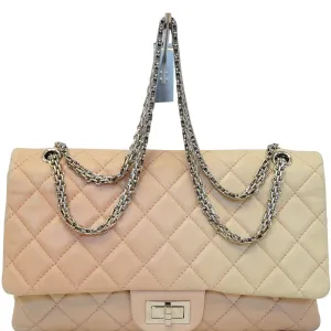 CHANEL Reissue Ombre Pink Lambskin Shoulder Bag