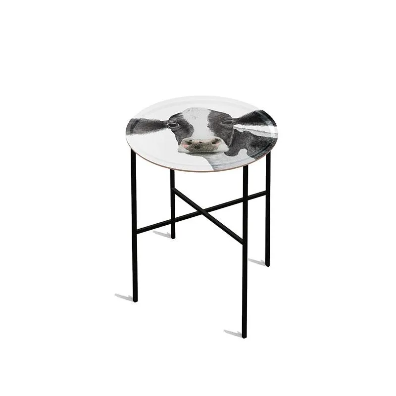Charlotte Nicolin Round Tray Table  18"