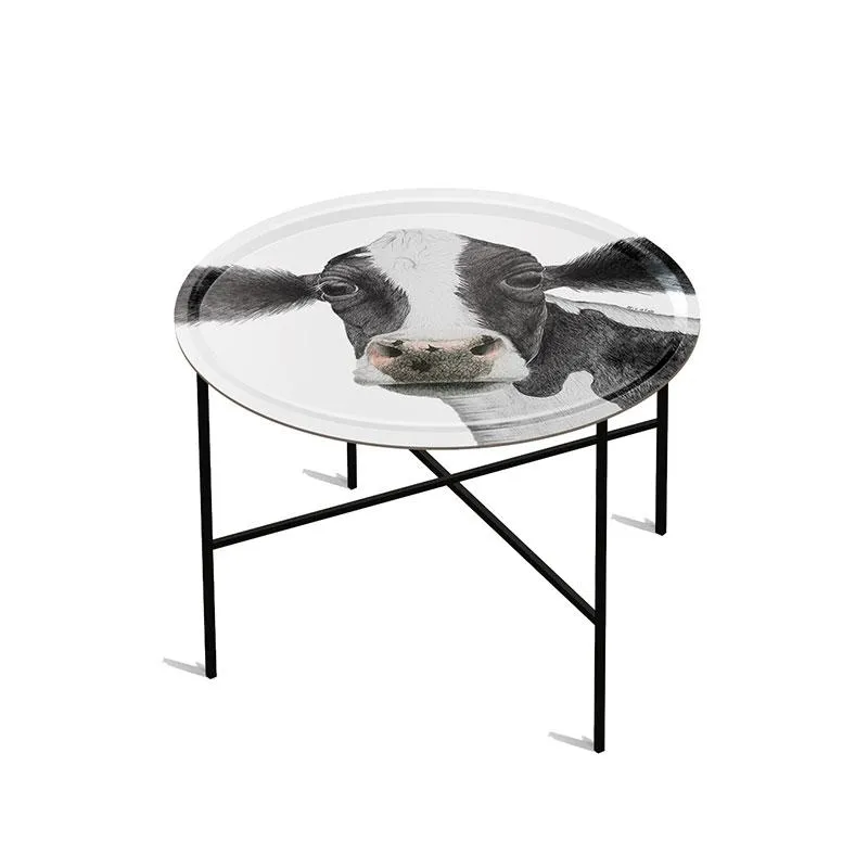 Charlotte Nicolin Round Tray Table  24"