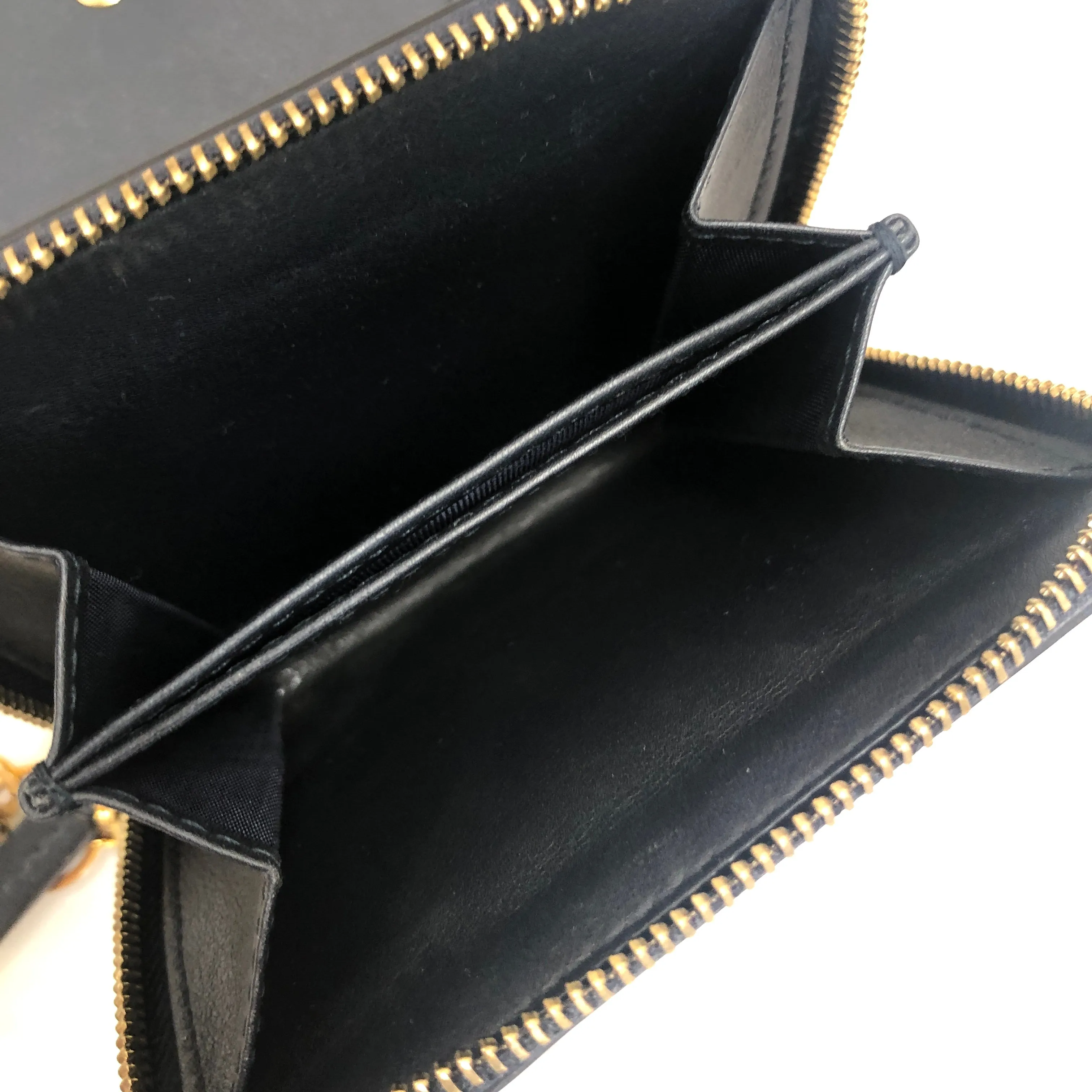 Christian Dior Cannage Leather Dior 33-MA0197 Compact wallet Nyvy 7m4p8z