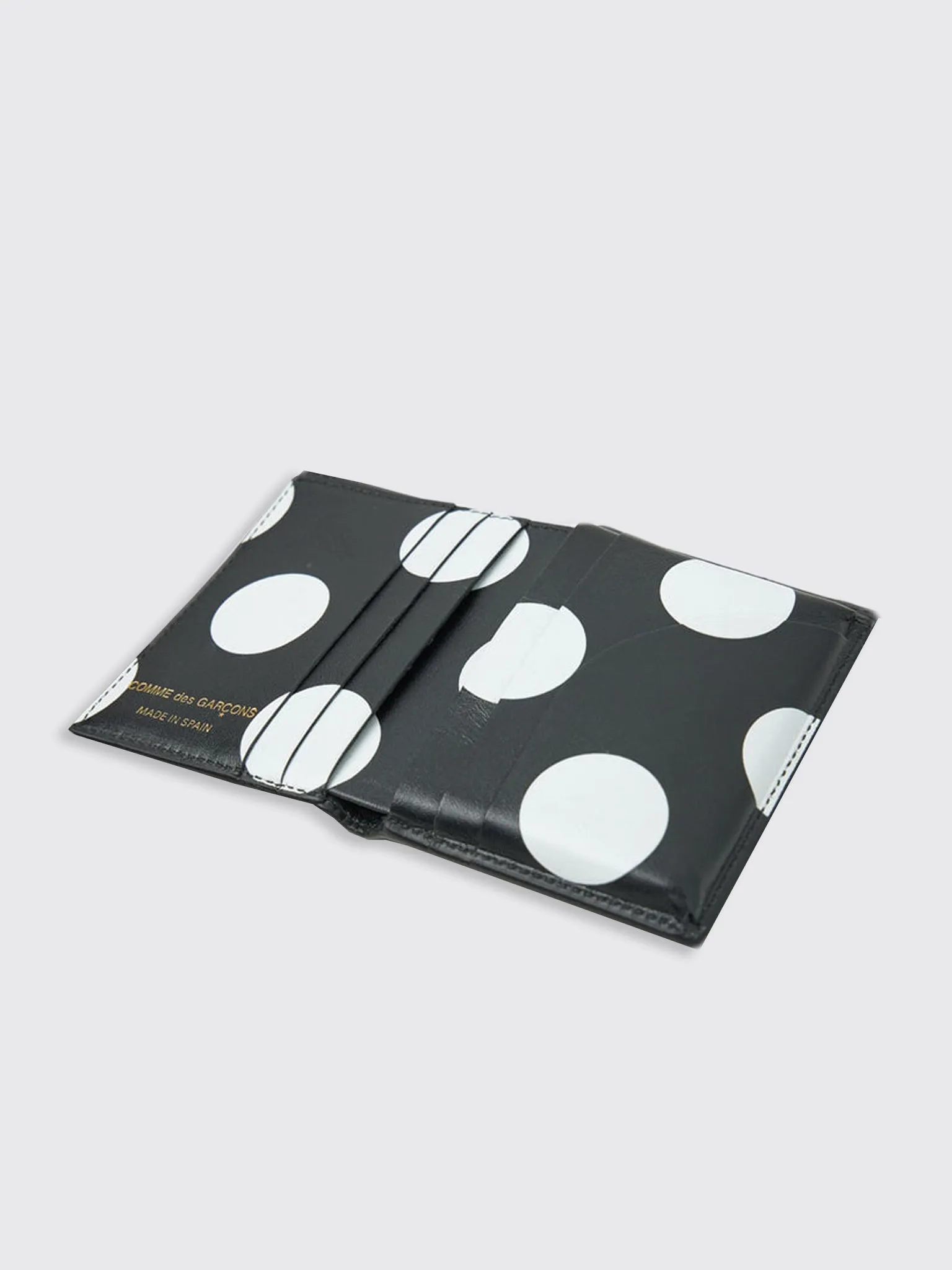 Classic Print Polka Dot Wallet