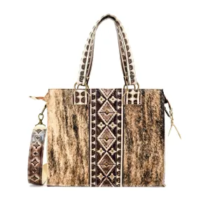 Clerk - Brindle w/ Ivory & Brown Navajo