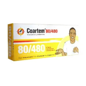 Coartem Tablet 80/480 - Arthemether Lumefantrine