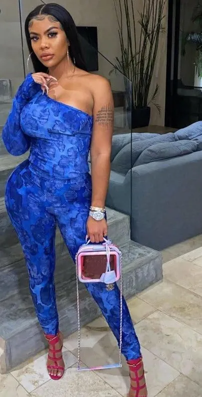 Cold Hearted One Shoulder Set