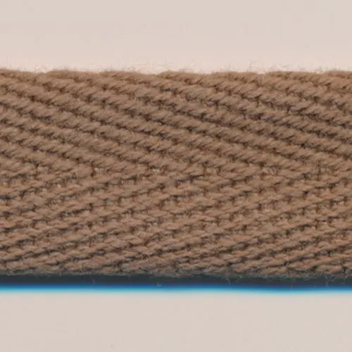 Cotton Herringbone Ribbon #176 Cinnamon