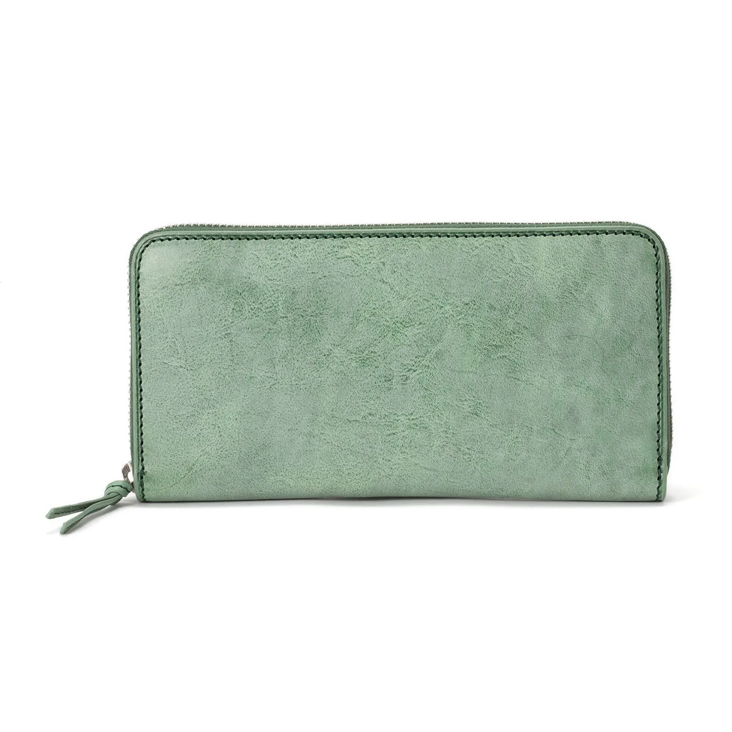 CRONY. | クルニー　Long Round Zip Wallet(white waxed)