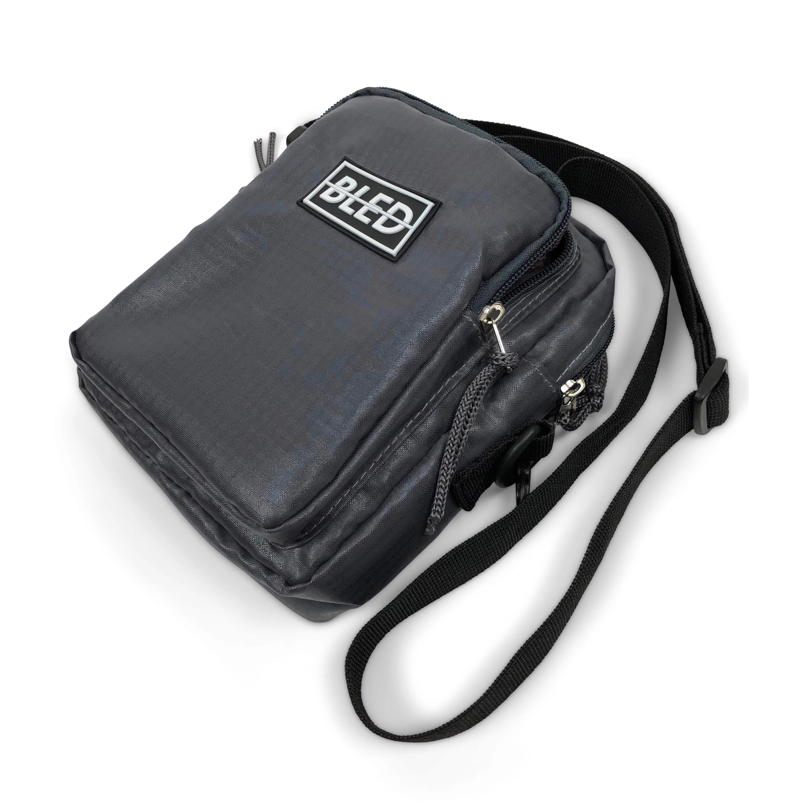 Crossbody On-The-Go Bag - Cobalt Grey