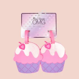Cupcake Luggage Tag 2 Piece Set
