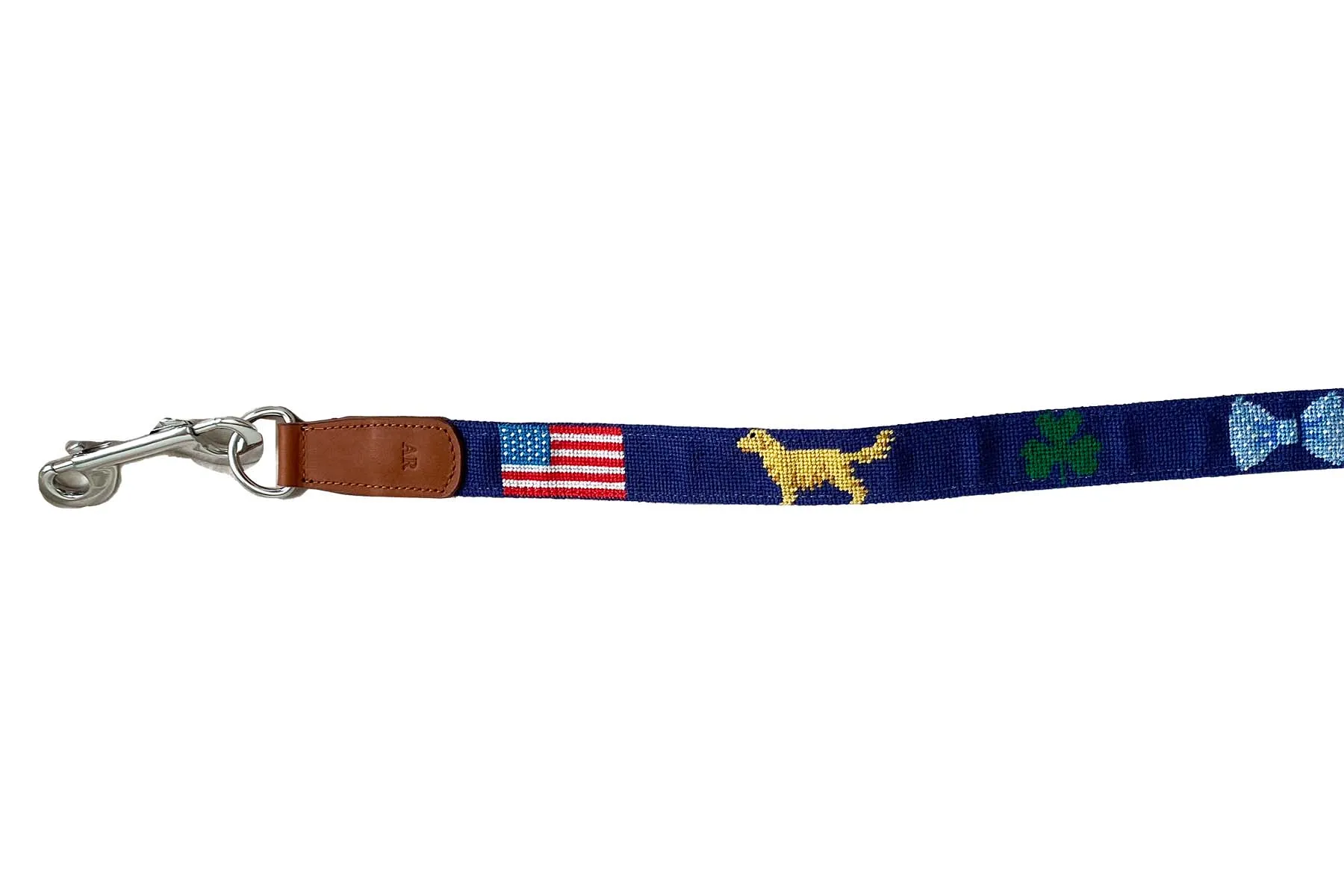 CUSTOM NEEDLEPOINT DOG LEASH™