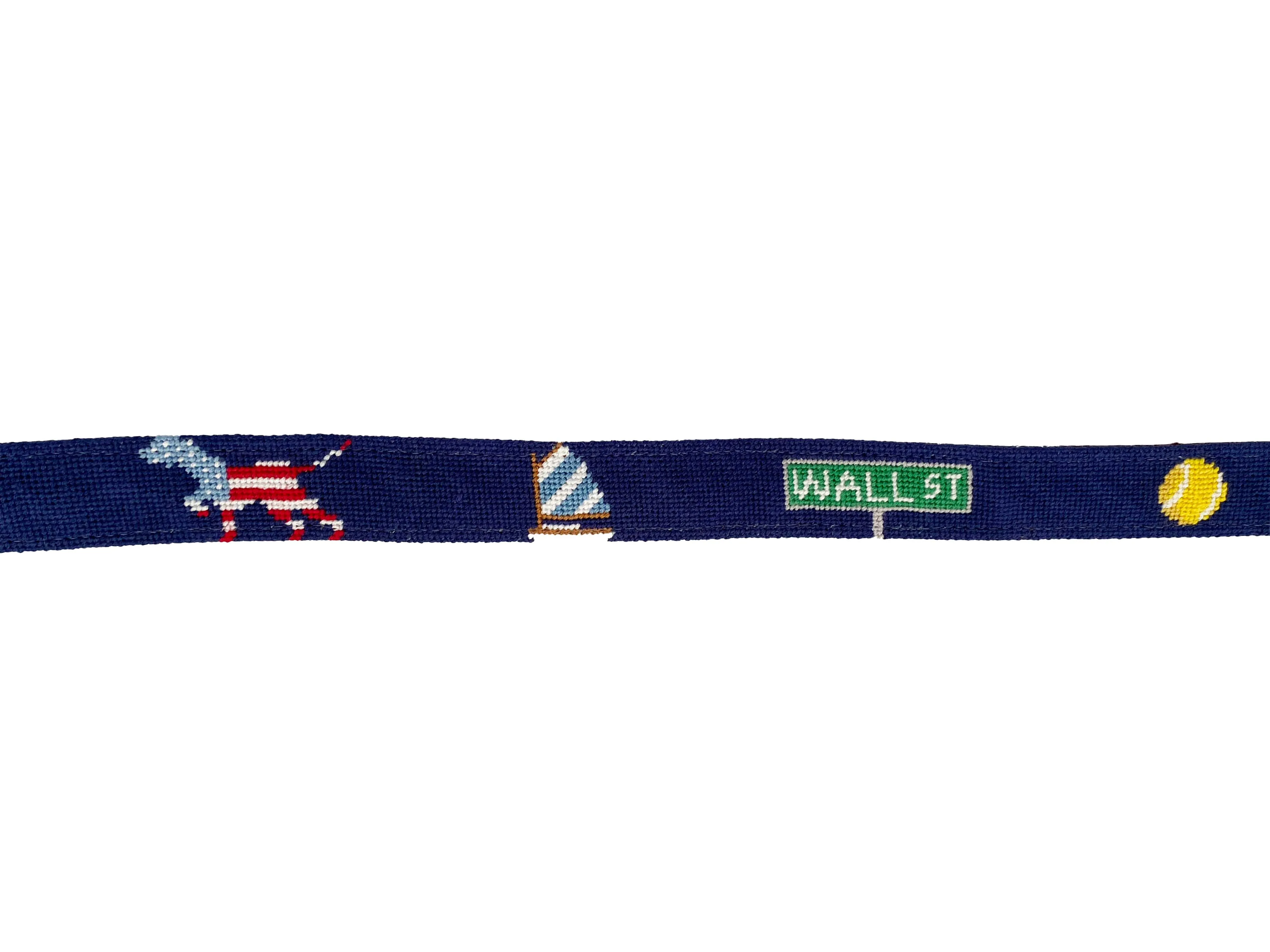CUSTOM NEEDLEPOINT DOG LEASH™