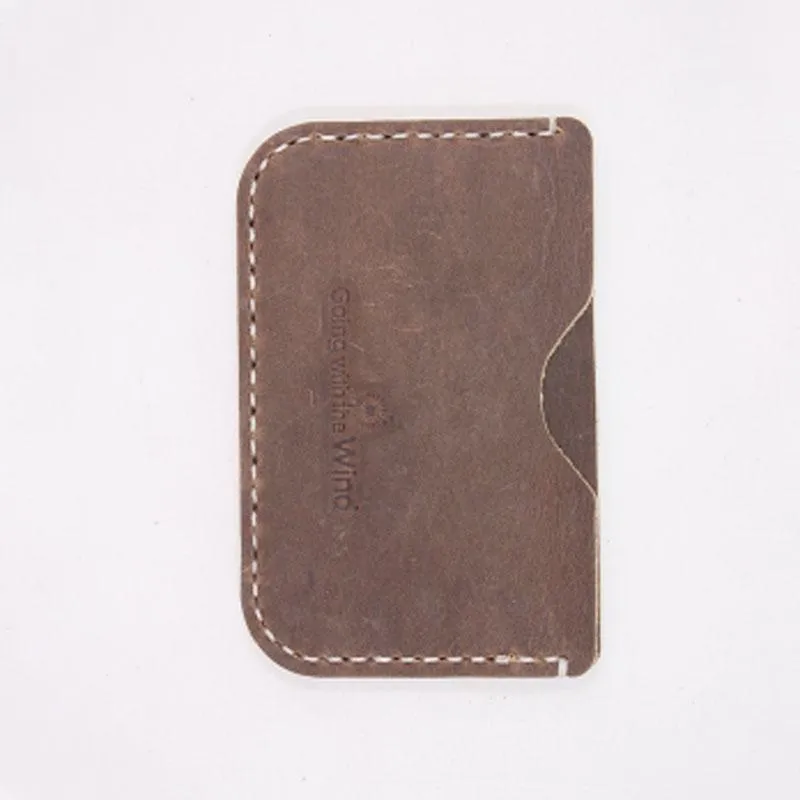 CUTE PERSONALIZED Women Card Holder Pouch HANDMADE LEATHER MONOGRAMMED GIFT CUSTOM Card Wallet Holder