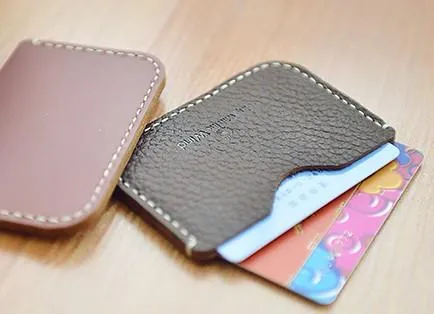 CUTE PERSONALIZED Women Card Holder Pouch HANDMADE LEATHER MONOGRAMMED GIFT CUSTOM Card Wallet Holder