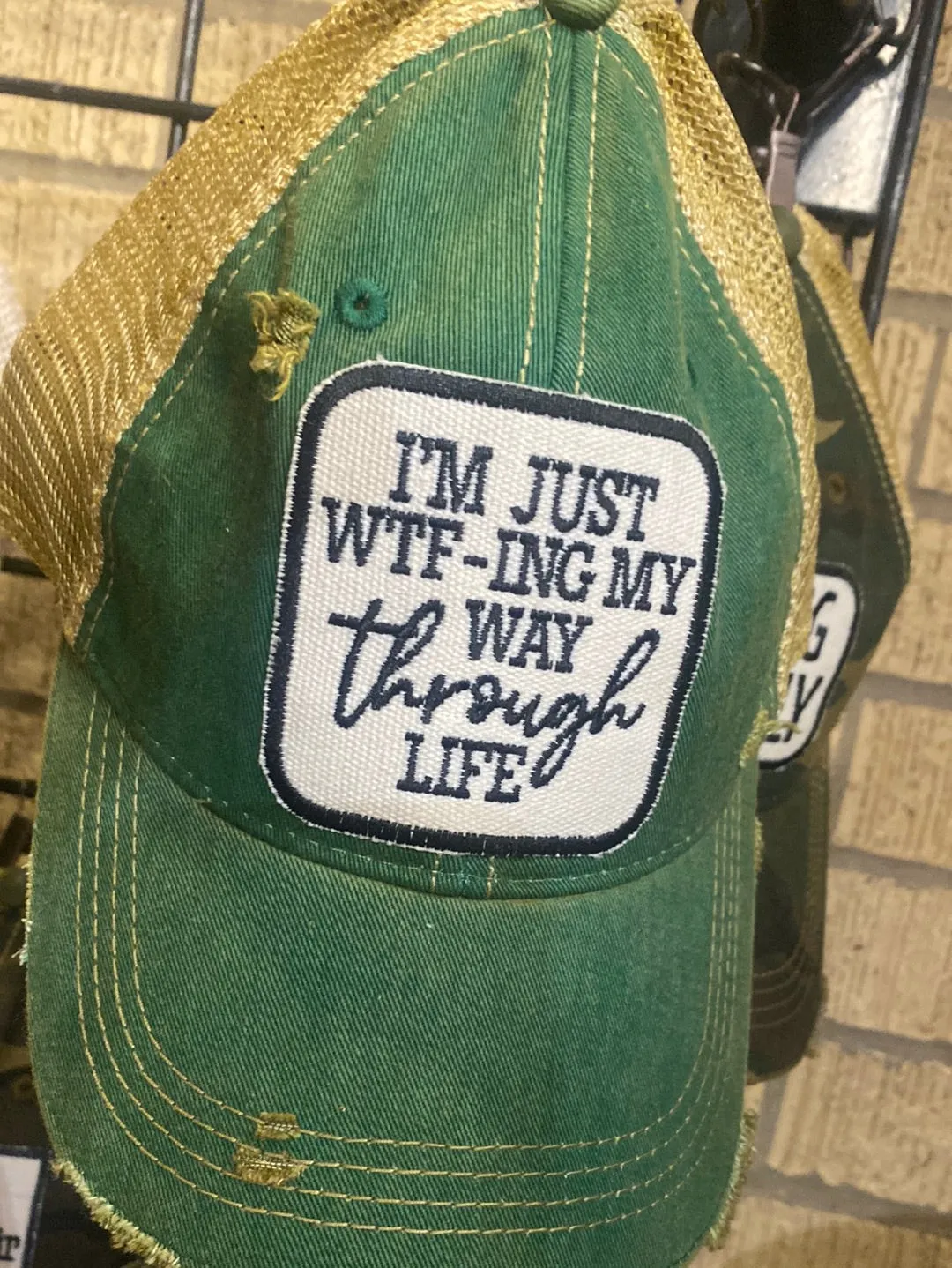 Cuttin' Up Patch Caps