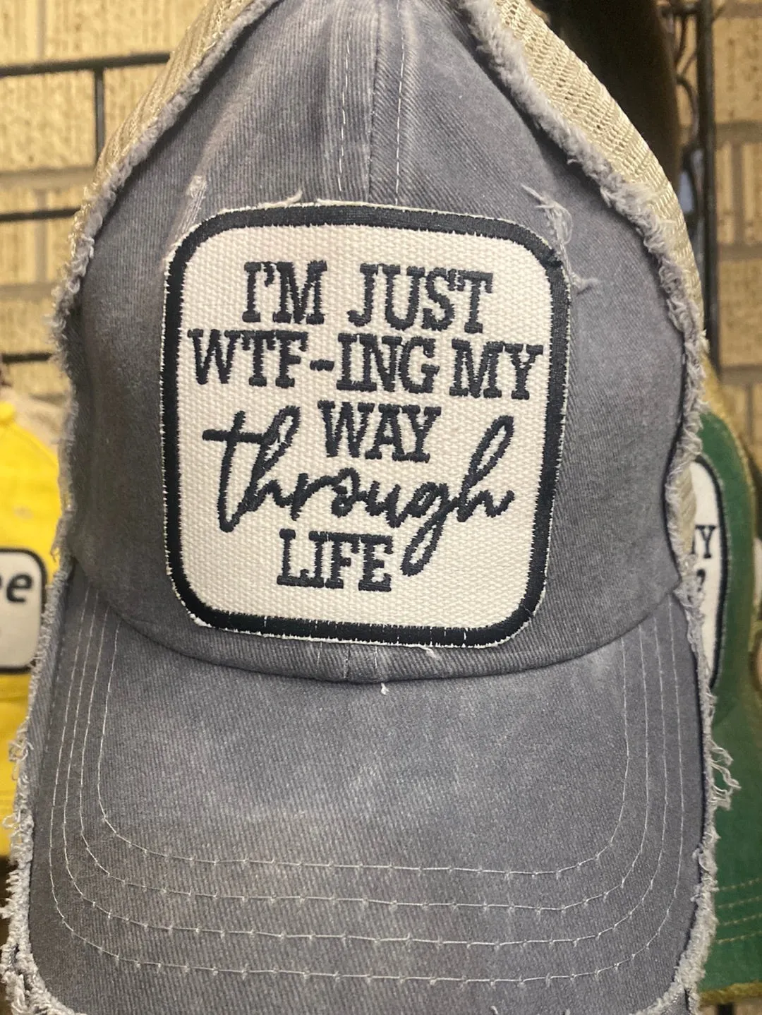 Cuttin' Up Patch Caps