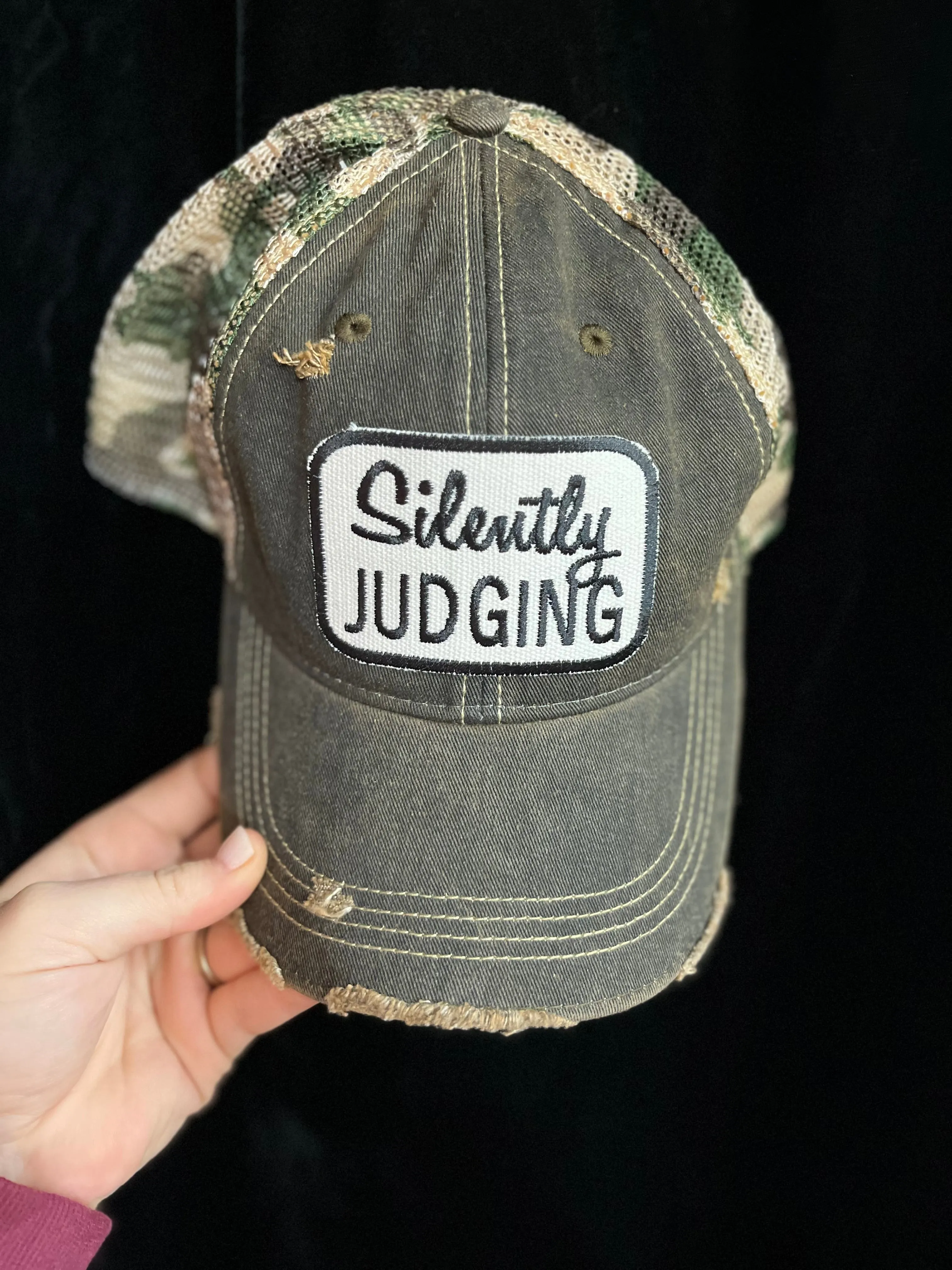 Cuttin' Up Patch Caps
