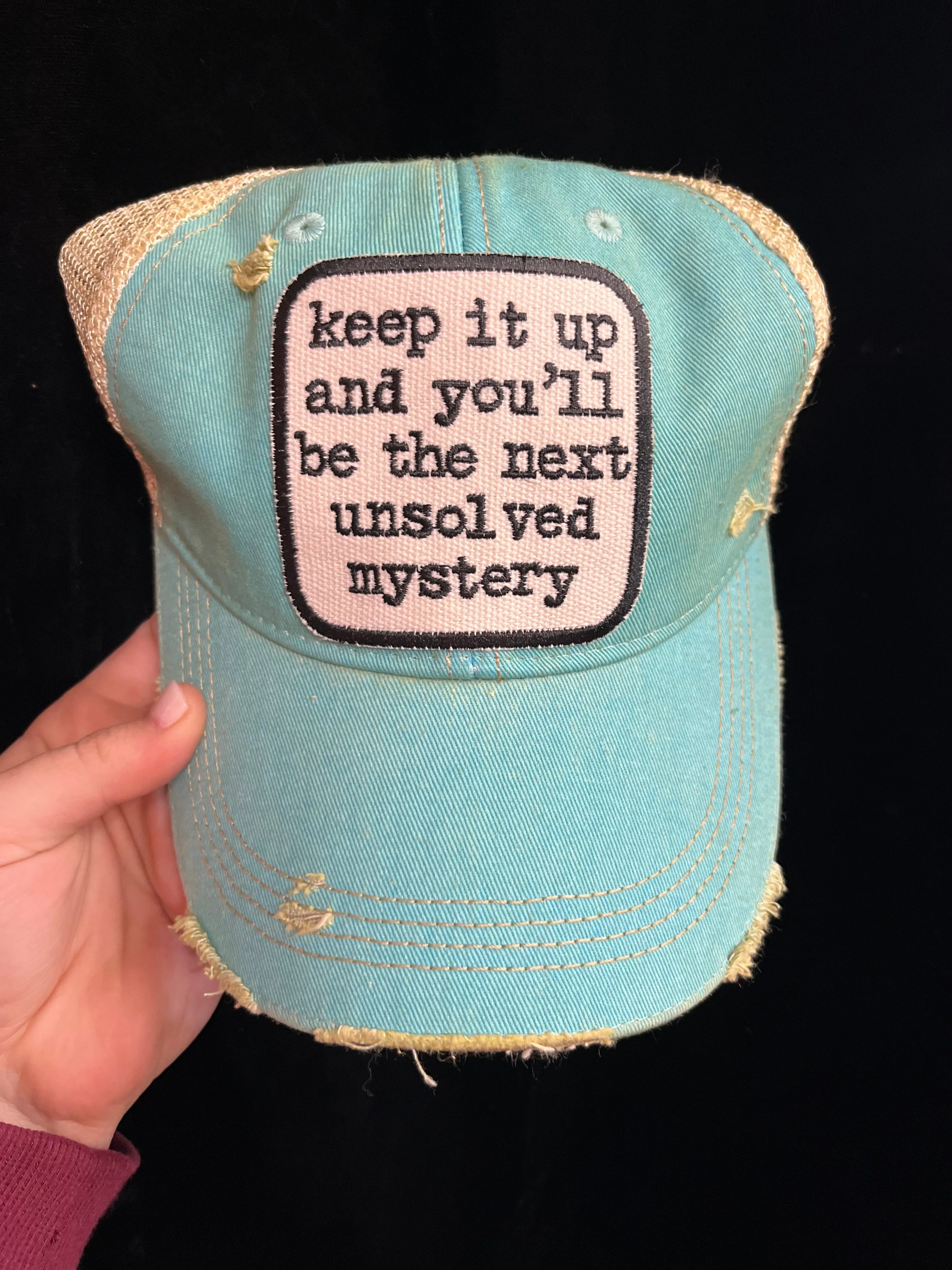 Cuttin' Up Patch Caps