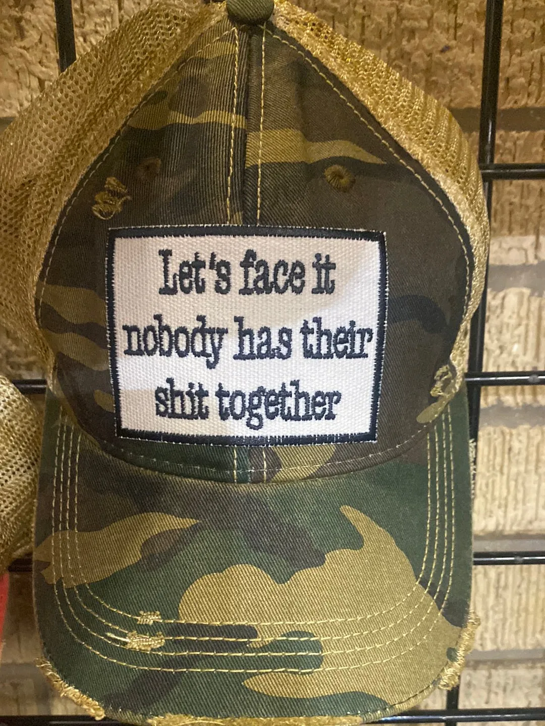 Cuttin' Up Patch Caps