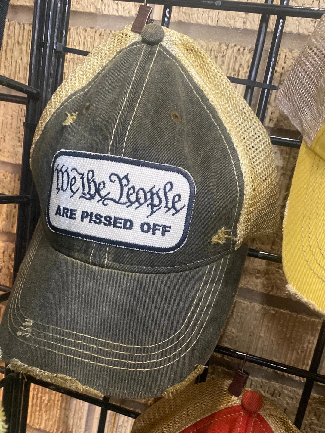 Cuttin' Up Patch Caps