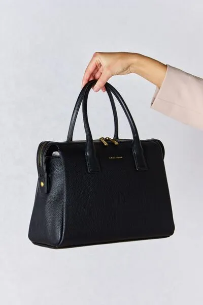 David Jones Medium PU Leather Handbag