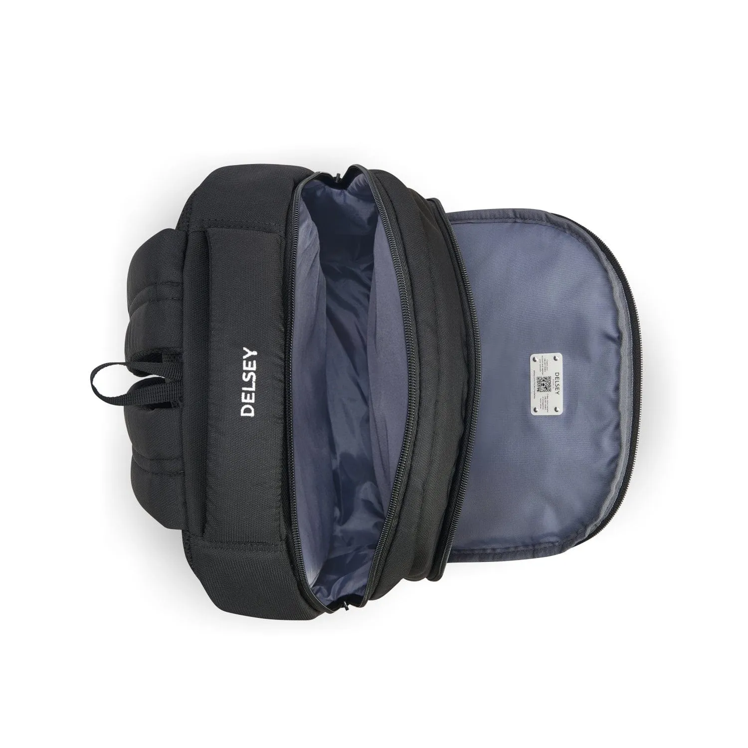 Delsey Element Aviator 15.6" Laptop Protection 2 Compartment Backpack Black