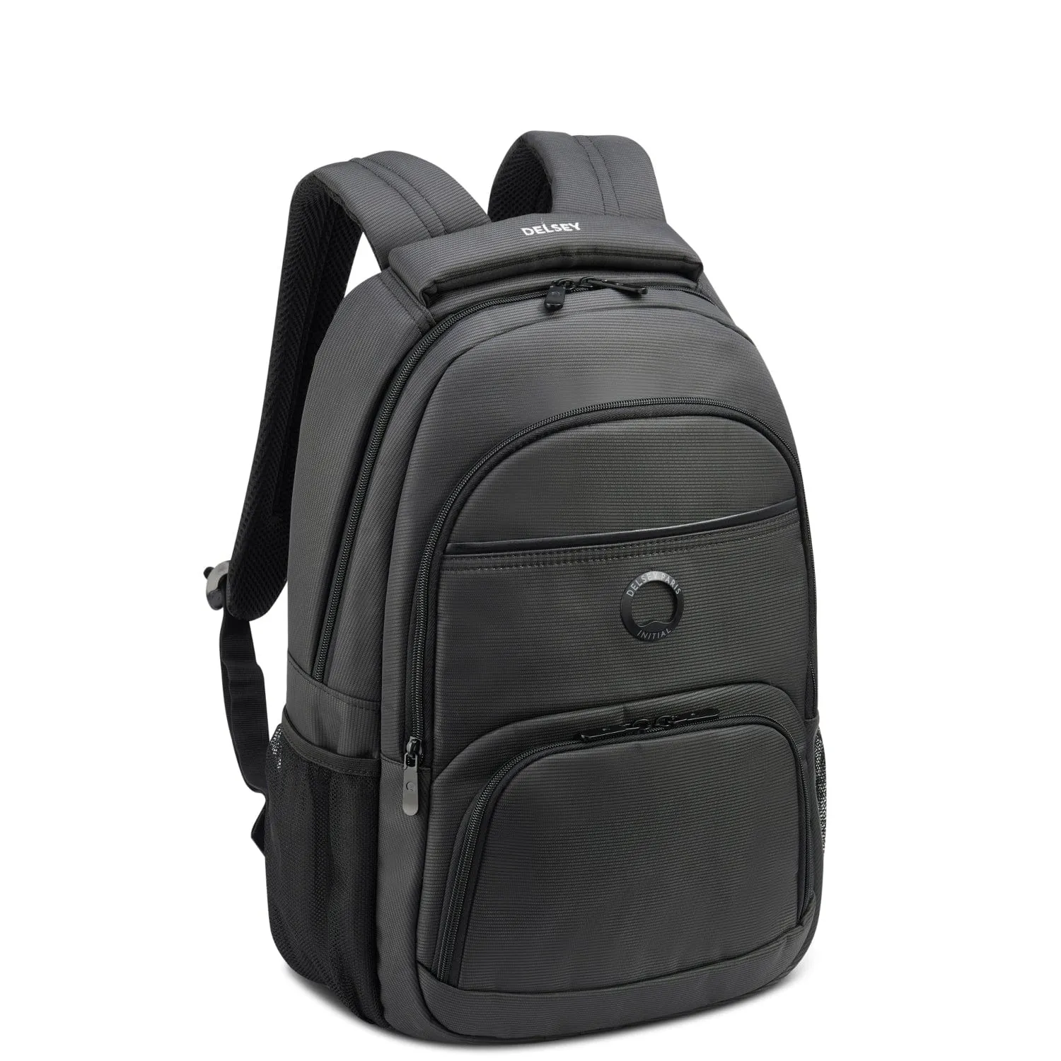 Delsey Element Aviator 15.6" Laptop Protection 2 Compartment Backpack Graphite