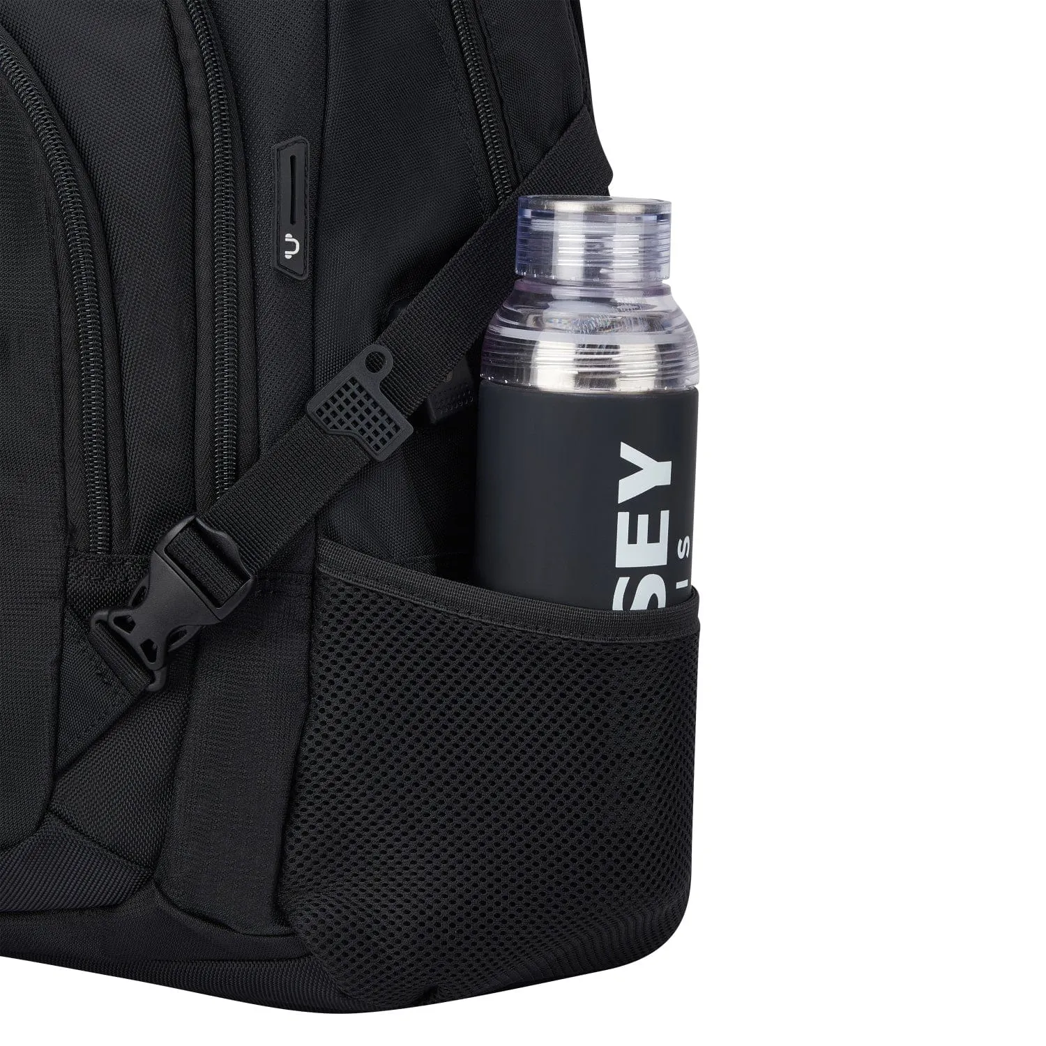 Delsey Element Navigator 15.6" Laptop Protection 2 Compartment Backpack Black
