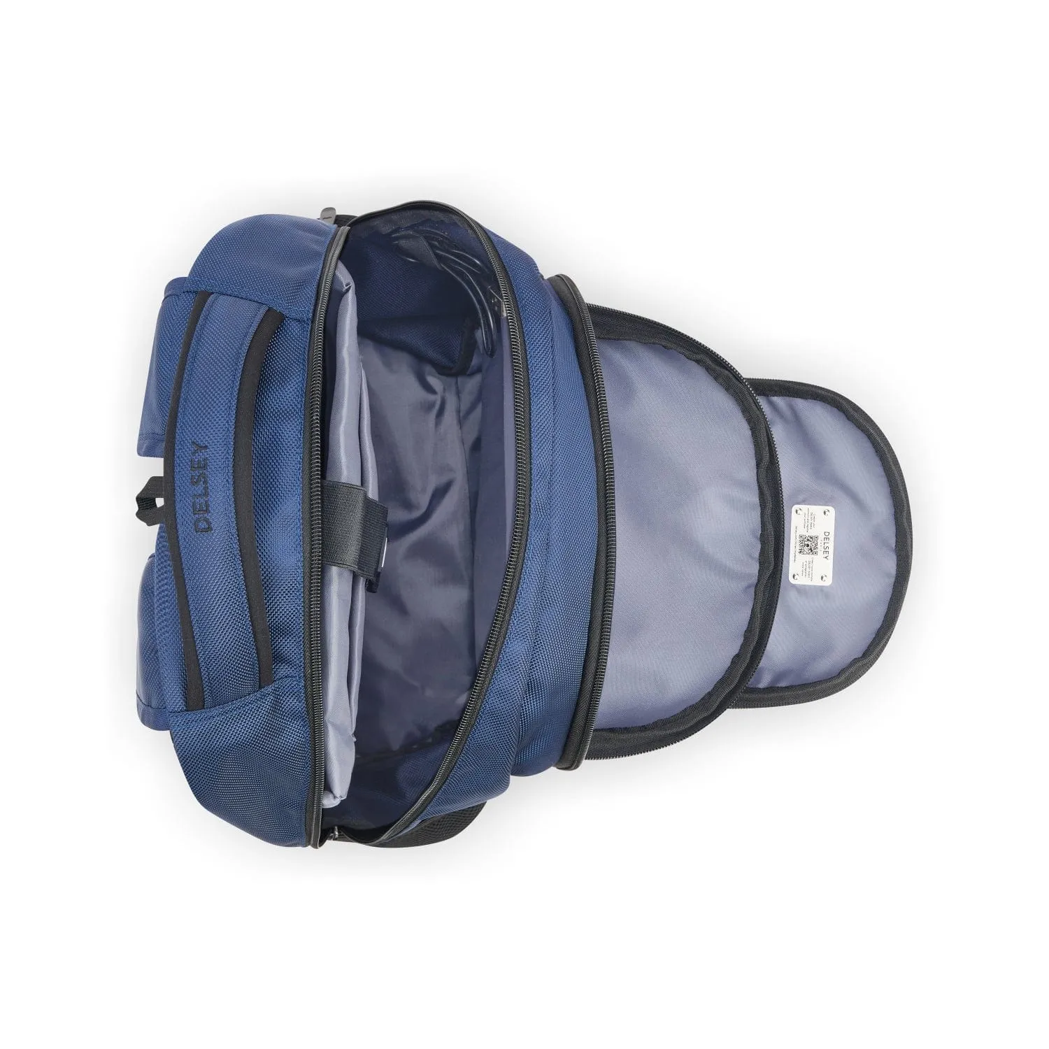 Delsey Element Navigator 15.6" Laptop Protection 2 Compartment Backpack Navy Blue