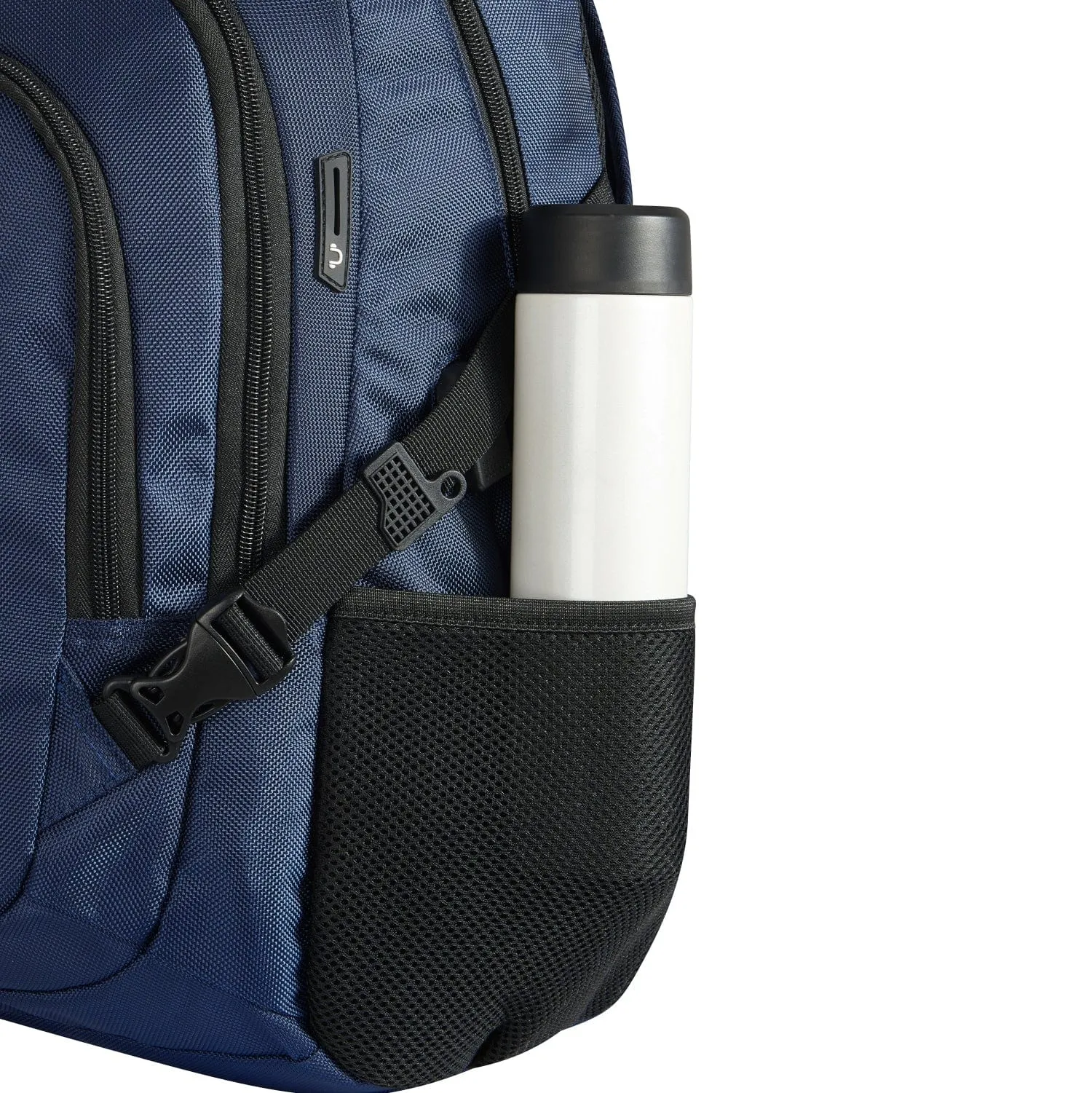 Delsey Element Navigator 15.6" Laptop Protection 2 Compartment Backpack Navy Blue
