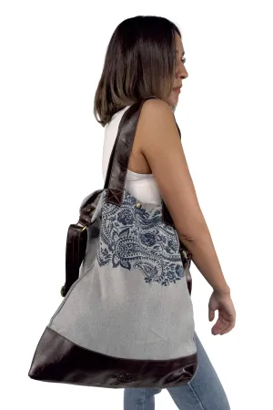 Denim Elegance Layla Tote Bag