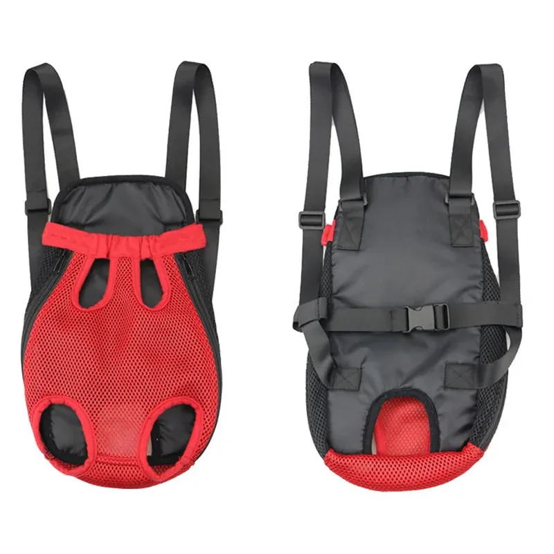 Denim Pet Dog Backpack