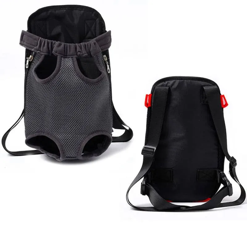 Denim Pet Dog Backpack