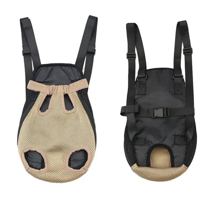 Denim Pet Dog Backpack