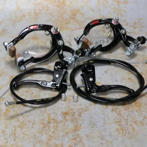 Dia-Compe MX1000 Black Complete Brake Set with Dia-Compe Cables